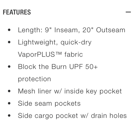 NWT Speedo Sport Volley Swim Trunks in Granite/Red - Picture 10 of 10